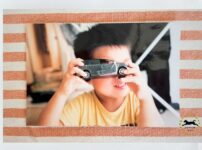 ドイツ子育て後悔｜額縁に入った子供の頃の写真