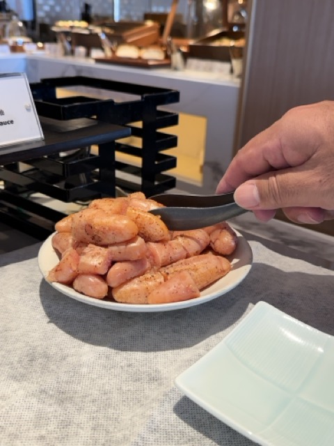熱海パールスターホテル 朝食 明太子