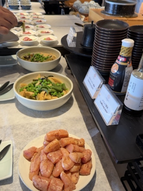 熱海パールスターホテル 朝食ビュッフェ 惣菜
