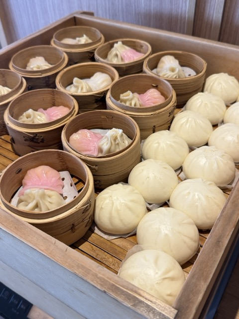 熱海パールスターホテル 朝食ビュッフェ 小籠包 点心 中華