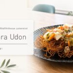 Saraudon aus der Heißluftfritteuse – knusprige Nudeln mit Gemüse und Hackfleisch